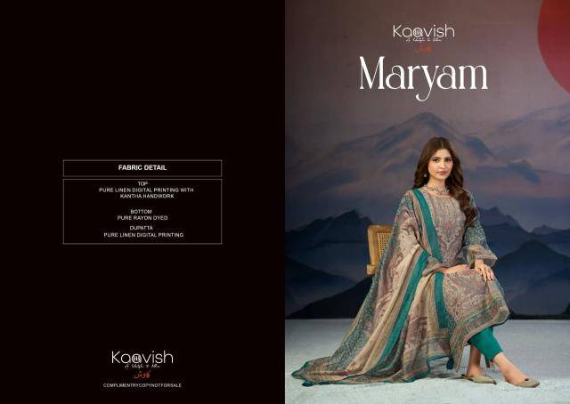 Kaavish maryam Bulk dress material suppliers